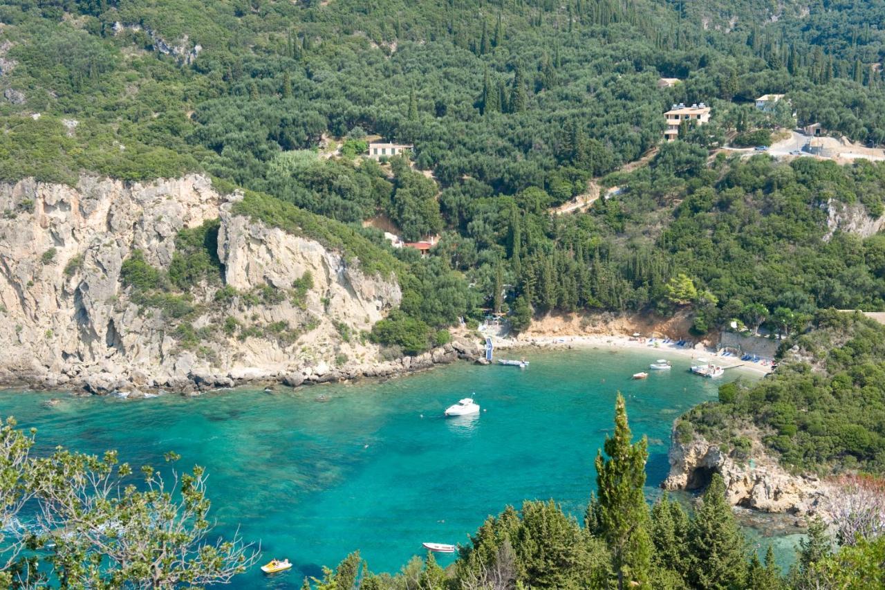 Zefiros Traditional Hotel Paleokastritsa Exterior foto